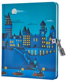 Harry Potter: Hogwarts Castle Glow-in-the-Dark Lock & Key Diary