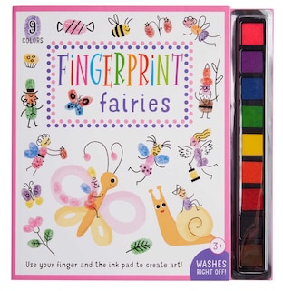 Fingerprint Fairies: (kid's Activity Books, Art Books For Kids, Fairy Craft Books)