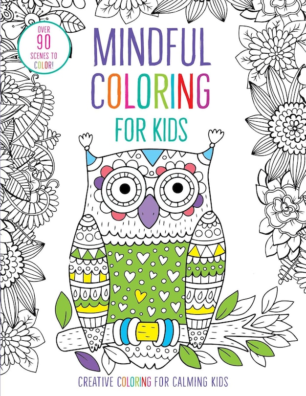 Front cover_Mindful Coloring for Kids