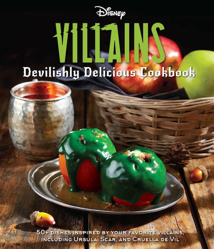 Front cover_Disney Villains: Devilishly Delicious Cookbook