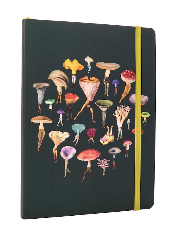 Front cover_Art of Nature: Fungi Softcover Notebook
