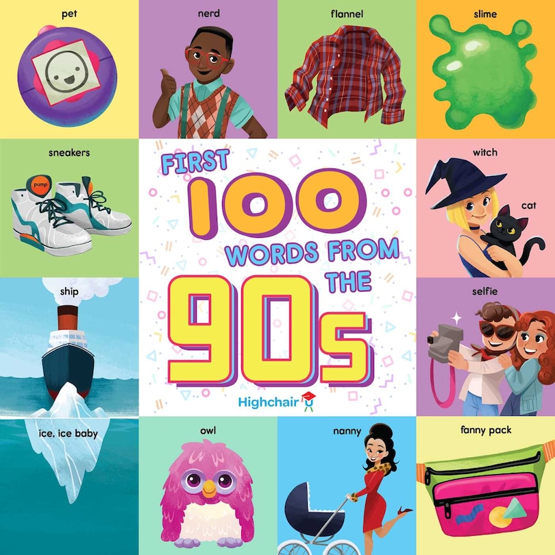 Couverture_First 100 Words From the 90s (Highchair U)