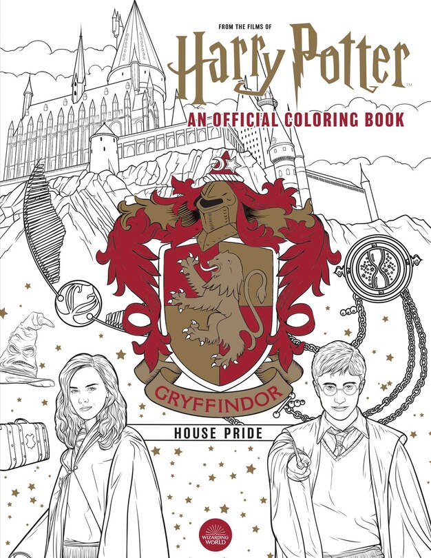Couverture_Harry Potter: Gryffindor House Pride: The Official Coloring Book