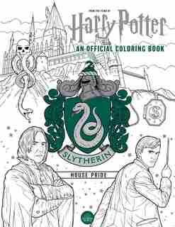 Harry Potter: Slytherin House Pride: The Official Coloring Book: (gifts Books For Harry Potter Fans, Adult Coloring Books) de Insight Editions