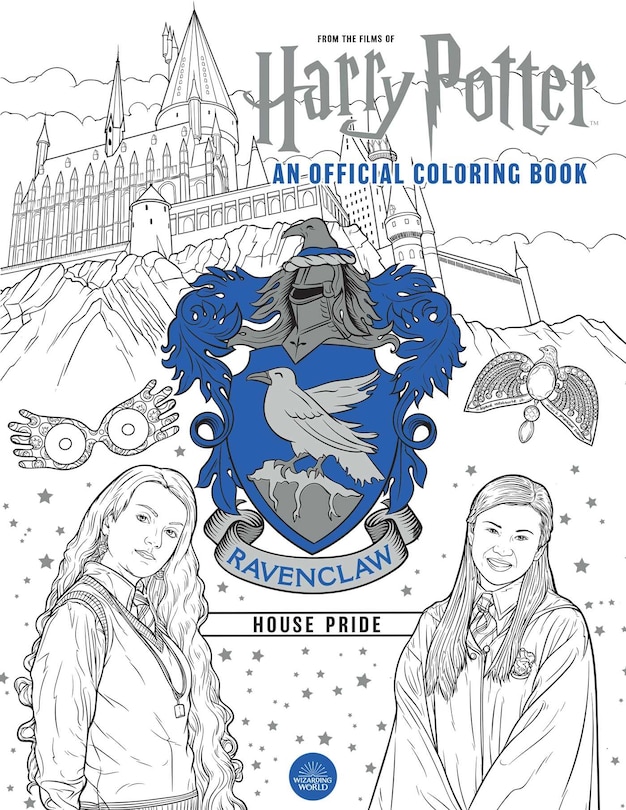 Harry Potter: Ravenclaw House Pride: The Official Coloring Book: (gifts Books For Harry Potter Fans, Adult Coloring Books)