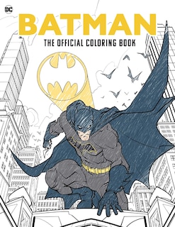 Front cover_Batman: The Official Coloring Book