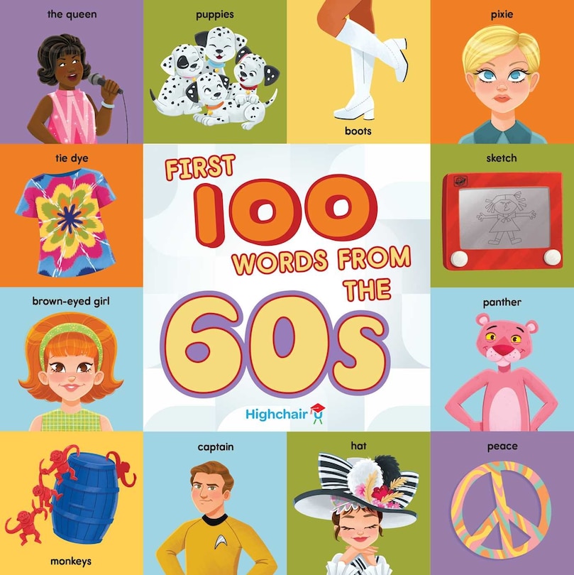 Front cover_First 100 Words From The 60s (highchair U)