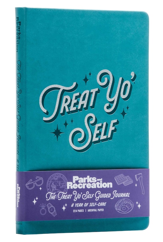 Front cover_Parks And Recreation: The Treat Yo' Self Guided Journal