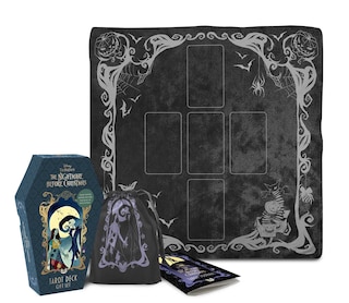 Front cover_The Nightmare Before Christmas Tarot Deck And Guidebook Gift Set