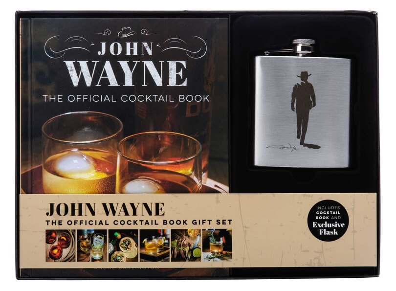 Front cover_John Wayne: The Official Cocktail Book Gift Set