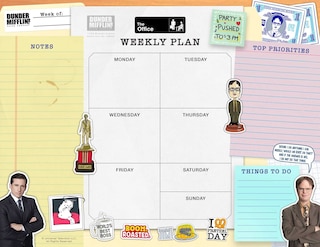 Front cover_The Office: Weekly Planner Notepad