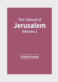Front cover_The Talmud of Jerusalem: Volume 2