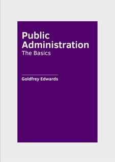 Front cover_Public Administration: The Basics