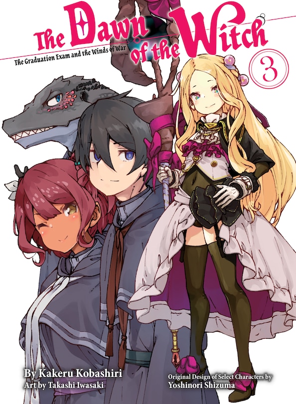 Front cover_The Dawn of the Witch 3 (light novel)