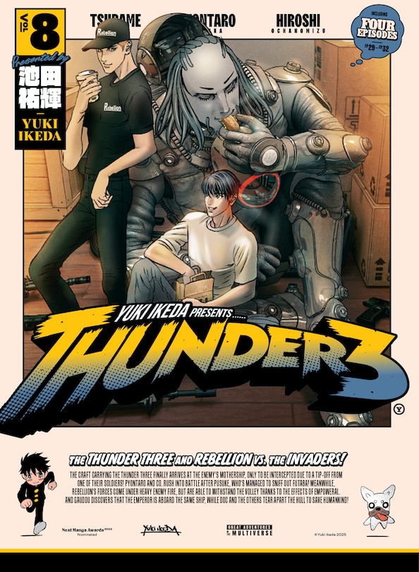 Front cover_Thunder 3 volume 8