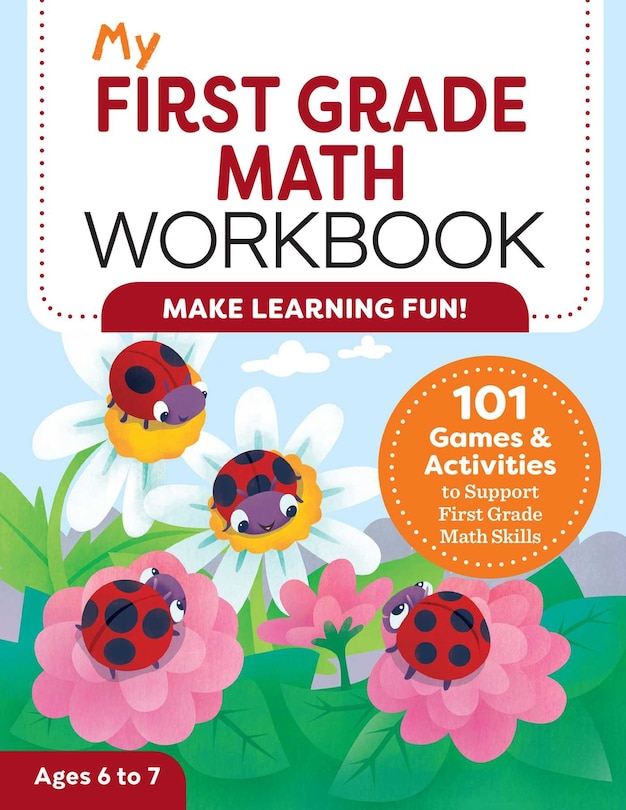 Front cover_My First Grade Math Workbook