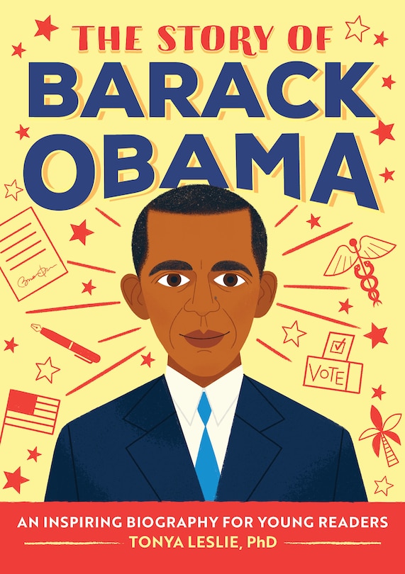 Front cover_The Story of Barack Obama