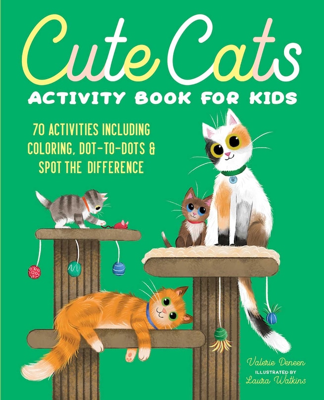 Couverture_Cute Cats Activity Book for Kids