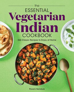 Front cover_The Essential Vegetarian Indian Cookbook