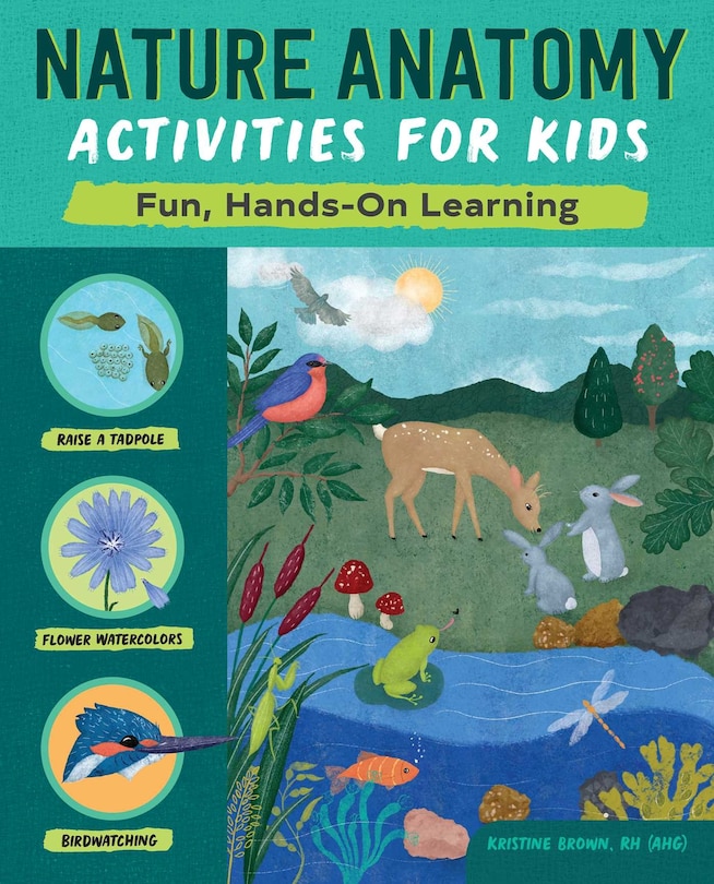 Front cover_Nature Anatomy Activities For Kids