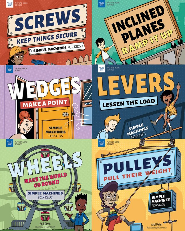 Front cover_Picture Book Science - Simple Machines for Kids