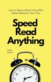 Couverture_Speed Read Anything