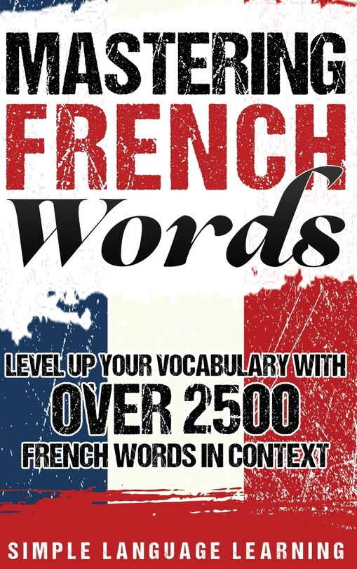 Front cover_Mastering French Words