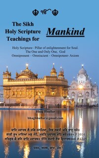 Couverture_The Sikh Holy Scripture Teachings for Mankind