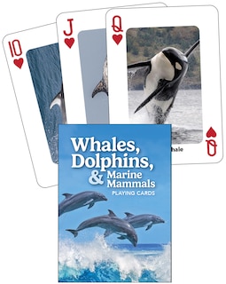 Front cover_Whales, Dolphins, and Marine Mammals Playing Cards