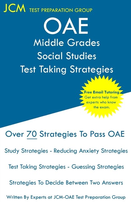 Front cover_OAE Middle Grades Social Studies Test Taking Strategies
