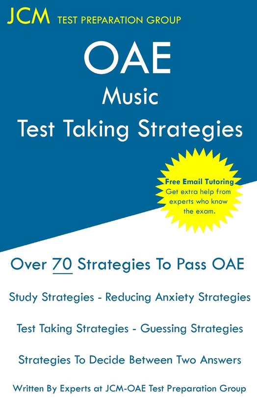 Front cover_OAE Music Test Taking Strategies
