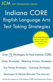 Front cover_Indiana CORE English Language Arts - Test Taking Strategies
