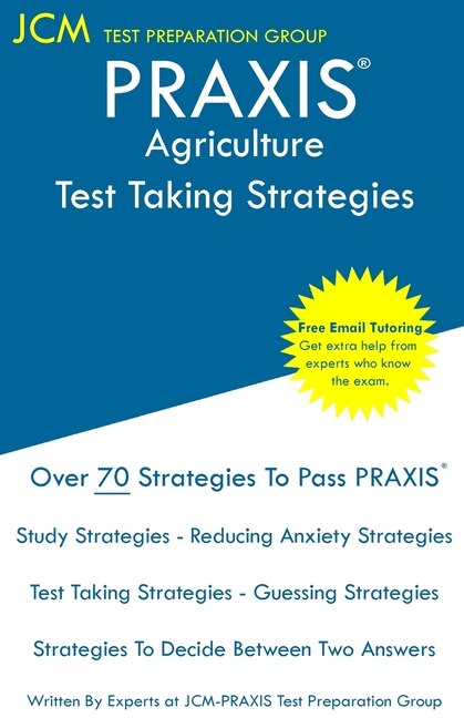 Couverture_PRAXIS Agriculture - Test Taking Strategies