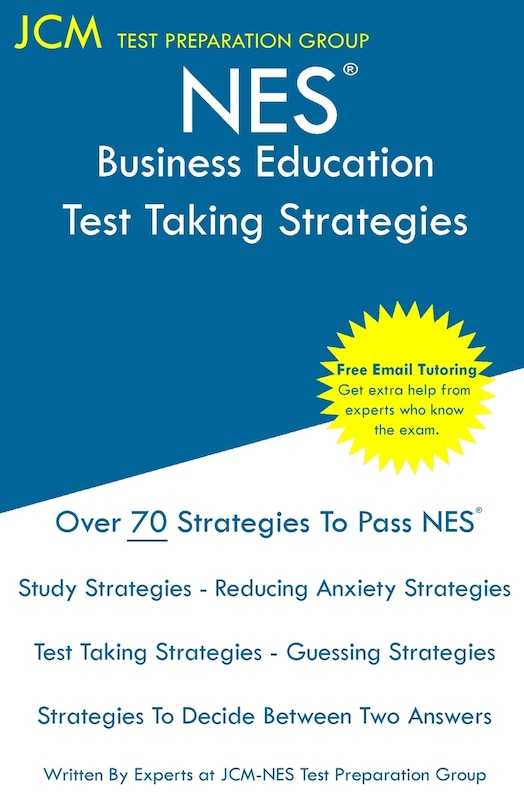 Front cover_NES Business Education - Test Taking Strategies