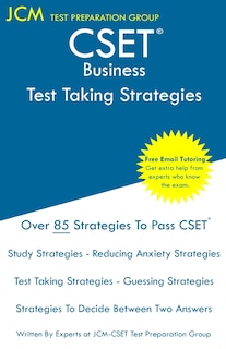 Couverture_CSET Business - Test Taking Strategies