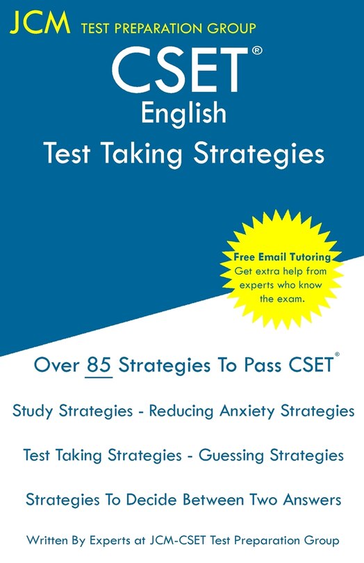 Front cover_CSET English - Test Taking Strategies