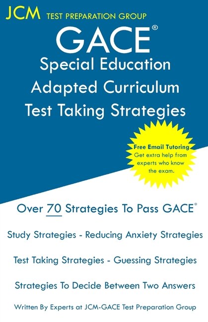 Couverture_GACE Special Education Adapted Curriculum - Test Taking Strategies