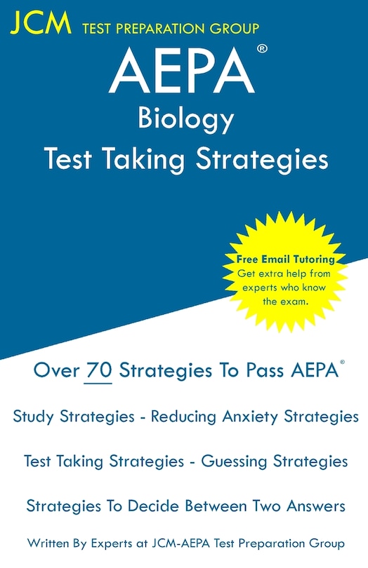 Front cover_AEPA Biology - Test Taking Strategies