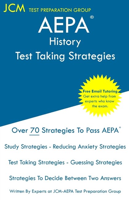Front cover_AEPA History - Test Taking Strategies