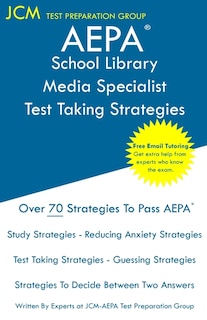 Front cover_AEPA School Library Media Specialist - Test Taking Strategies