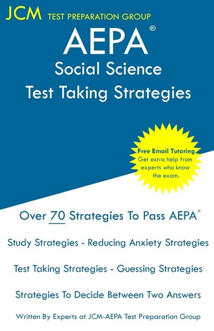 Couverture_AEPA Social Science - Test Taking Strategies