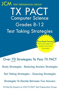 Couverture_TX PACT Computer Science Grades 8-12 - Test Taking Strategies