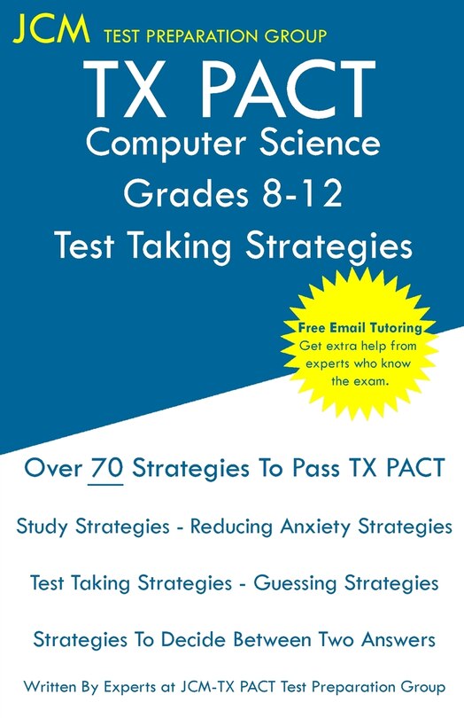 Couverture_TX PACT Computer Science Grades 8-12 - Test Taking Strategies