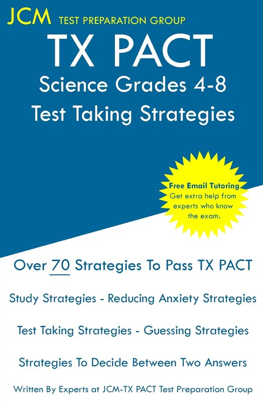 Couverture_TX PACT Science Grades 4-8 - Test Taking Strategies