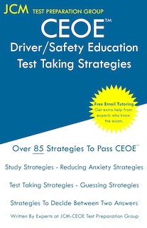 Couverture_CEOE Driver/Safety Education - Test Taking Strategies