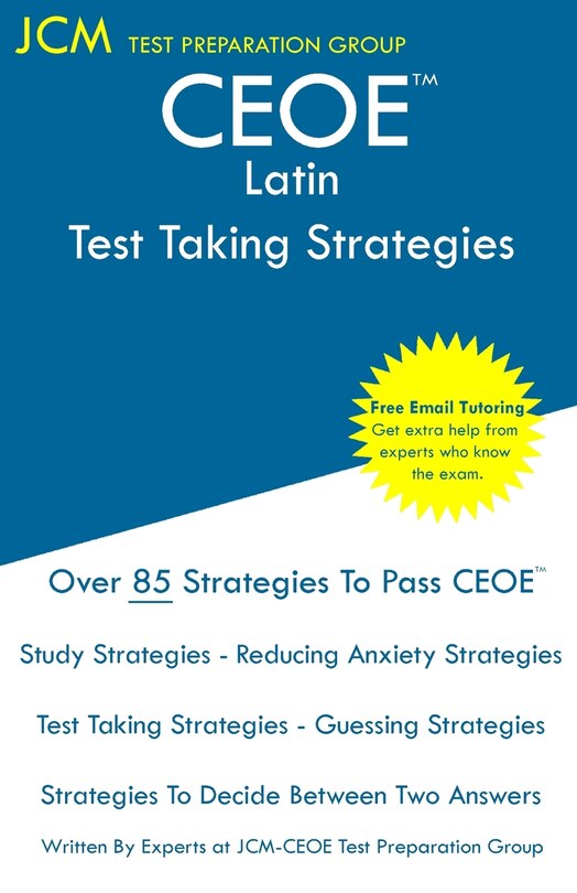 Couverture_CEOE Latin - Test Taking Strategies