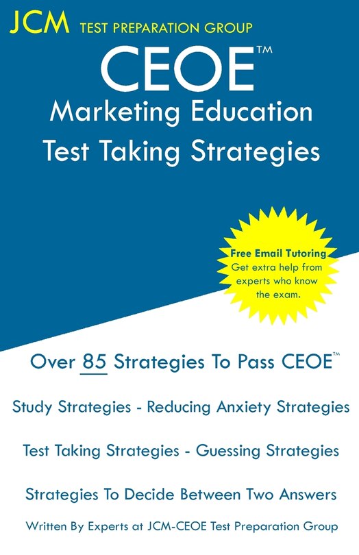 Couverture_CEOE Marketing Education - Test Taking Strategies