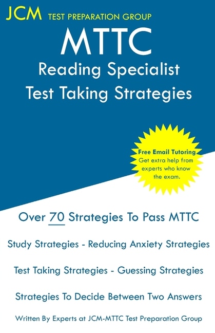 Couverture_MTTC 092 Reading Specialist - Test Taking Strategies