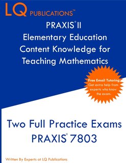 Couverture_PRAXIS II Elementary Education Content Knowledge for Teaching Mathematics