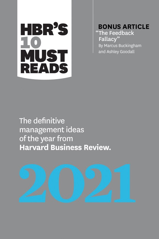 Front cover_Hbr's 10 Must Reads 2021